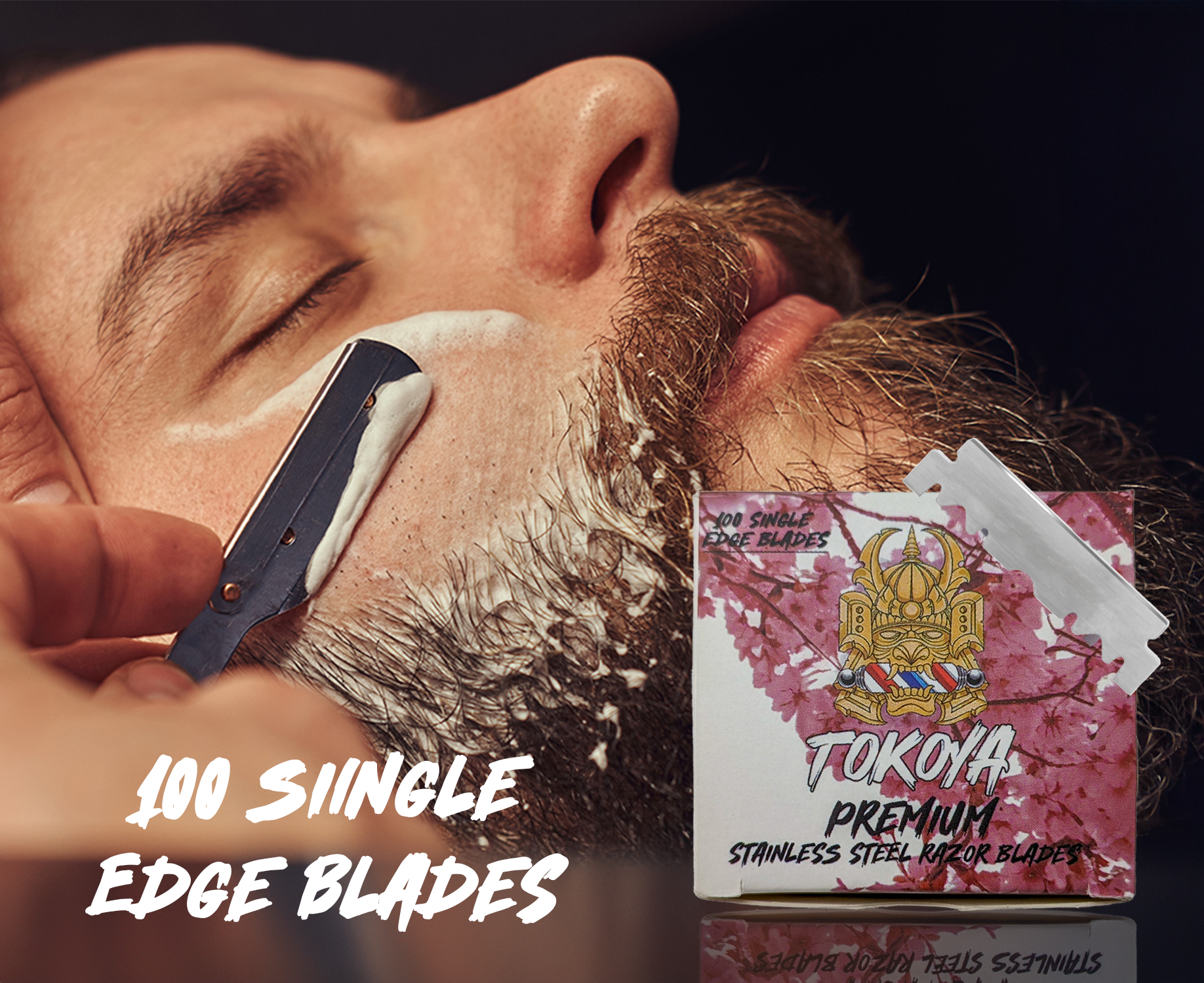 TOKOYA Razor Blades (100 Pack)