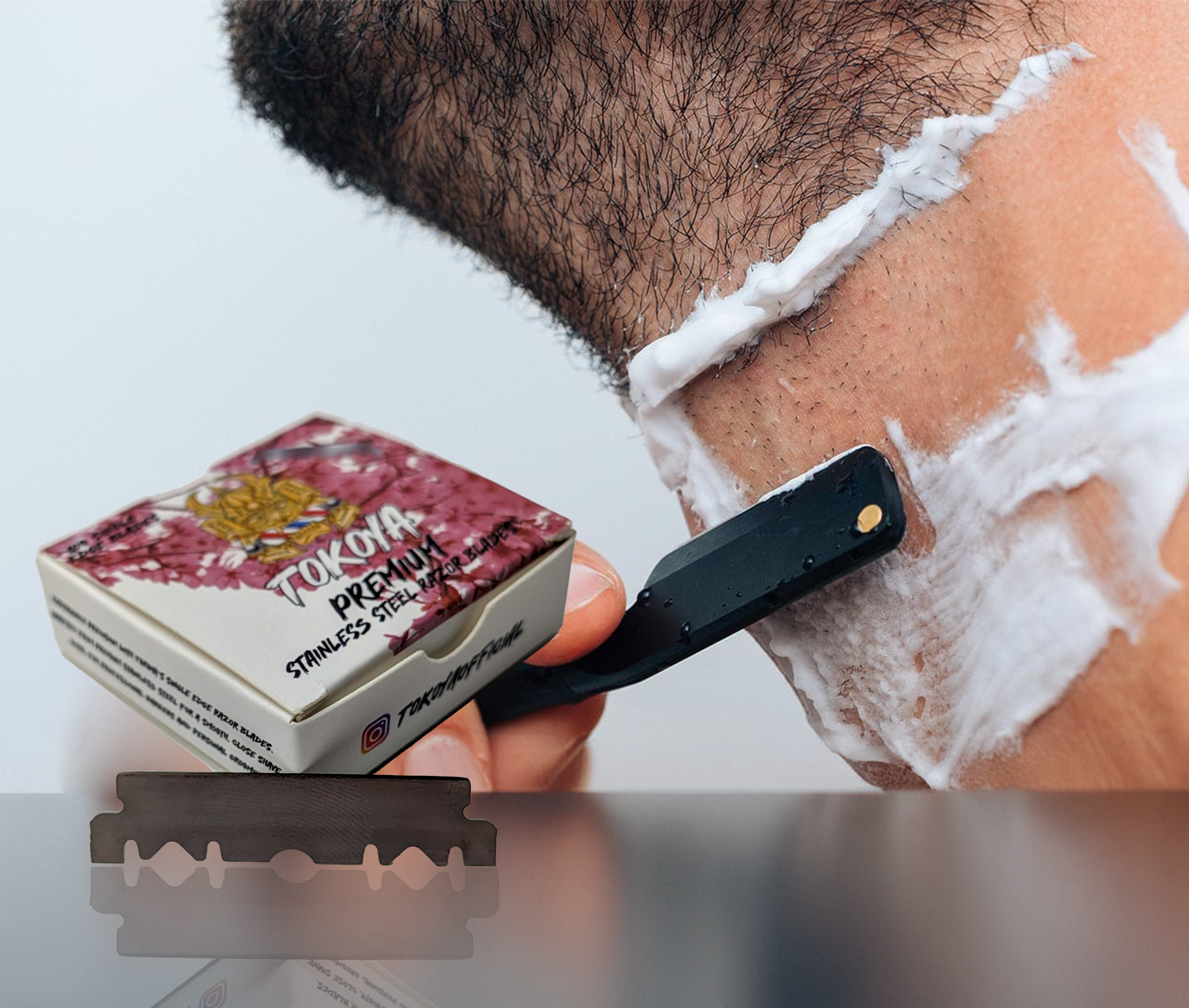 TOKOYA Razor Blades (100 Pack)